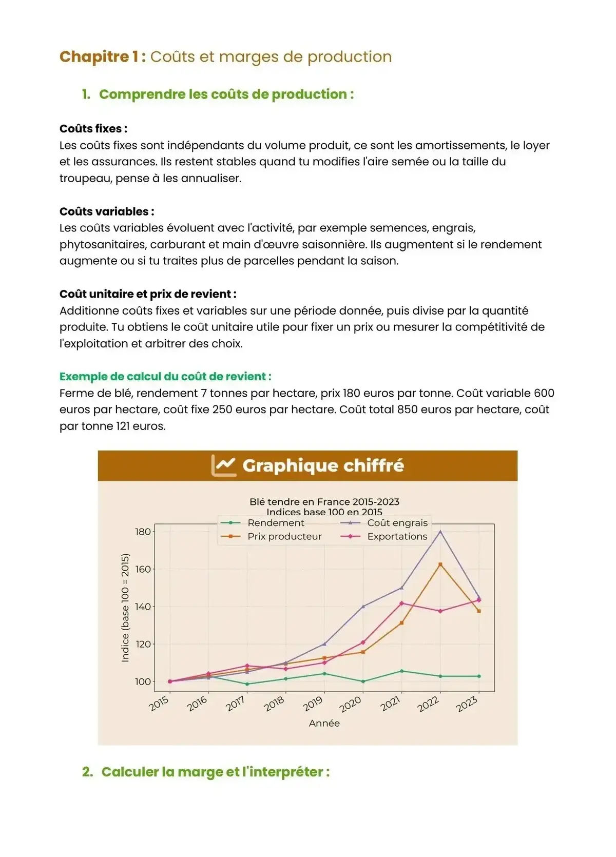 Example Fiche de Révision Bac Pro CGEA